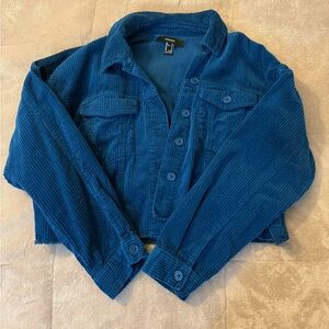 Forever 21 Cropped Sueded Jacket